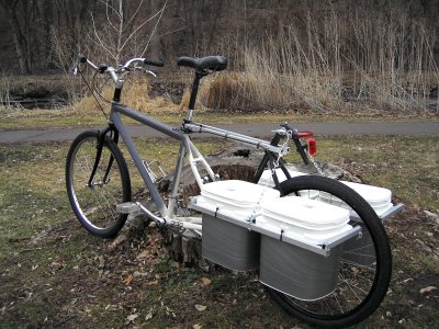 homemade bike trailers